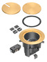 Floor Box Kit With Recessed Wiring Device